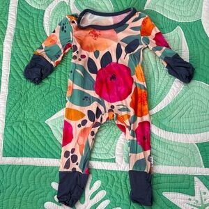 LIKE NEW! “In Full Bloom” Day to Night Romper (NB)